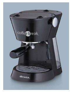 Ariete 1336 00M133610AR0 COFFEE BREAK POWDER/PODS Koffiezetmachine Espresso houder