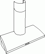 Atag EG7..V Zeer luxe boogmodel schouwkap, voor combinatie met externe motor Combimagnetron onderdelen