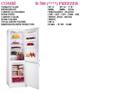 Beko CA 6017 W 6036463182 DD 12.5CUFT COMBI FRIDGEFREEZER onderdelen en accessoires