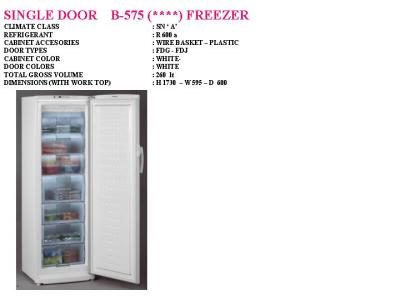 Beko TZA 6016 FFS 6019463938 DD 8.5 CU FT.TALL FF FREEZER onderdelen en accessoires