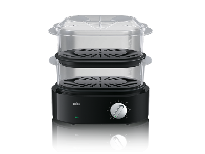 Braun 3216-FS5100BK 0X23611002 IdentityCollection Food steamer FS 5100 Black Stoomkoker Stoomkorf