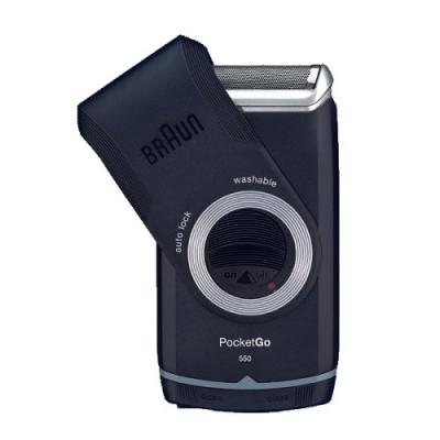 Braun P40, PocketGo, dark blue 5604 Pocket Shaver, CruZer Twist, PocketGo, MobileShave 65604701 Persoonlijke verzorging