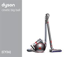 Dyson CY26/Cinetic Big Ball (CY 26) 228415-01 CY26 Absolute 2 EU Ir/SNk&Rd/Ir (Iron/Sprayed Nickel & Red/Iron) Stofzuiger Wiel