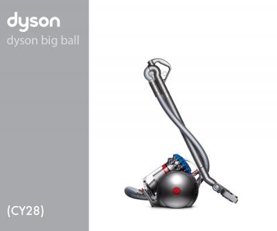 Dyson CY28/Big Ball (CY28) 228564-01 CY28 Allergy 2 EU Ir/SRYe/Ir (Iron/Srayed Yellow/Iron) Stofzuiger Wiel