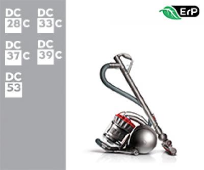 Dyson DC28C ErP/DC33C ErP /DC37C ErP/DC39C ErP/DC53 ErP 05737-01 DC33C ErP Extra Euro 205737-01 (Iron/Bright Silver/Moulded Yellow) 2 Stofzuigertoestel Parket-zuigmond