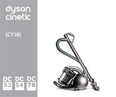 Dyson DC52/DC54/DC78/CY18 04534-01 DC52 Allergy Complete Euro 204534-01 (Iron/Bright Silver/Satin Silver & Red) 2 Stofzuiger Parket-zuigmond