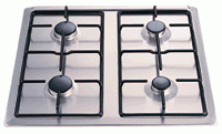 Etna A822V/E1 Gaskookplaat voor combinatie met elektro-oven Oven onderdelen