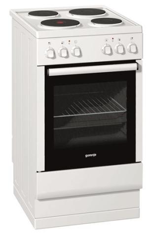 Gorenje E51E3-S4/03 E52166AW 337287 Fornuis Bediening