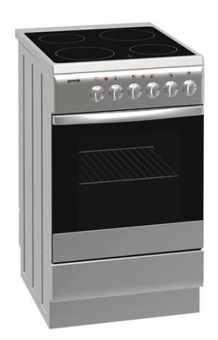 Gorenje E53T1-E4/01 EC300SM-EK 290942 Fornuis Kookplaat