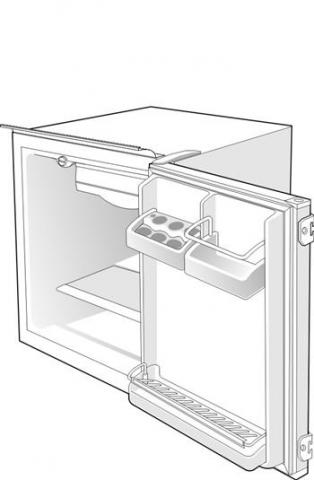 Gorenje HBI0926/01 RBI4061AW 393936 Diepvriezer Flessenbak