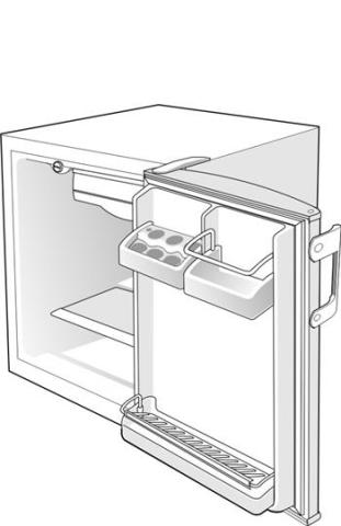 Gorenje HBS0926/01 RB4095W 293966 Diepvriezer Deurvak