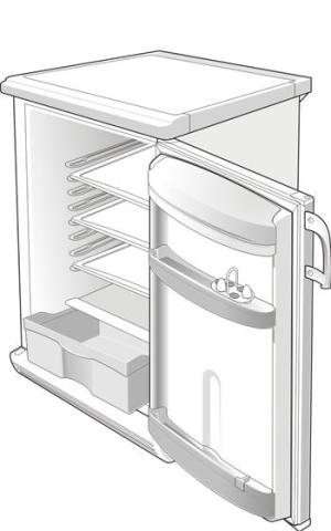 Gorenje HS1666/01 R6091AW 373688 Vriezer Fitting