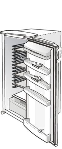 Gorenje HS2226/01 R4225W 695817 Koelkast Afdekking