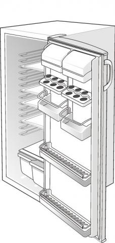 Gorenje HS2226/02 R84121W 389269 Diepvriezer Strip