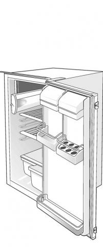 Gorenje HTI1426/00 RBI4144W 137202 Koeling Sluiting