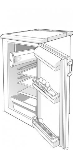 Gorenje HTS1326/00 RB4138W 175375 Vrieskast Scharnier