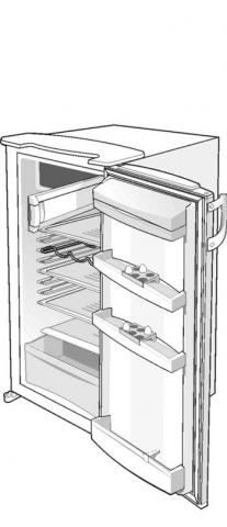 Gorenje HTS1726/01 RB4175W 136261 Koeling Diepvriesdeur