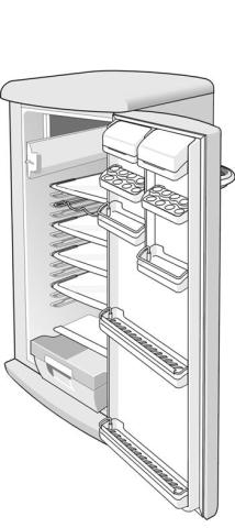 Gorenje HTS2866/00 RB6285OB 106897 Diepvriezer Vriesvakklep