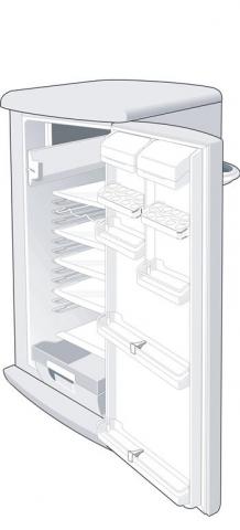 Gorenje HTS2866/01 RB6285OB 126832 Koeling Sluiting