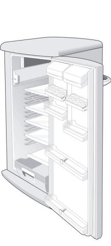 Gorenje HTS2866/01 RB6285OC 101911 Koelkast Sluiting