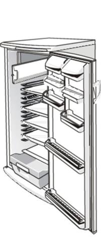 Gorenje HTS2866/01 RB6285W 695793 Vrieskast Scharnieren