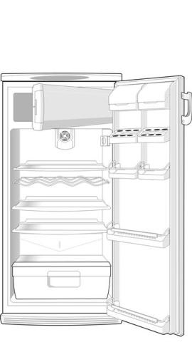 Gorenje HTS2866/01 RB6286W 106873 Koelkast Sluiting