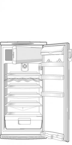 Gorenje HTS2866/03 RB6285W 132868 Koelkast Vriesvakklep