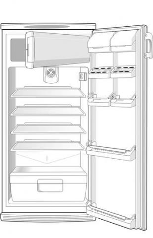 Gorenje HTS2866/05 RB6284W 106874 Koeling Sluiting