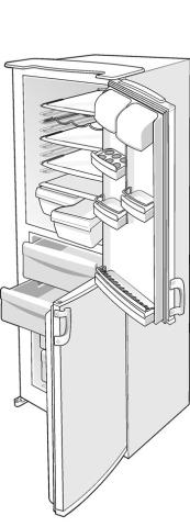 Gorenje HZDS2526/02 RK4256E 145060 Koelkast wisselstukken