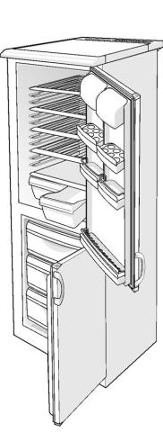 Gorenje HZDS2626/02 RK4264W 148395 Vriezer Deurbak