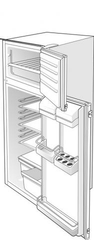 Gorenje HZI2026/01 RFI4205W 296574 Vriezer Fitting