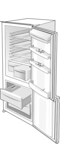 Gorenje HZI2326/02 RKI4235W 223088 Koeling Afdekking