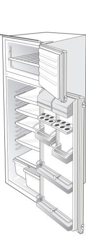 Gorenje HZI2726/00 RFI4275W 158000 Diepvriezer Deurbak