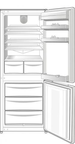 Gorenje HZI2921/01 RCI4180AW 409350 Koelkast Fitting