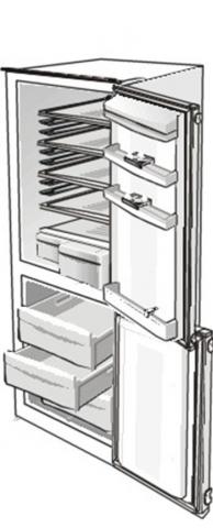 Gorenje HZI2926/01 KI292LA 645703 Koelkast Afdekking