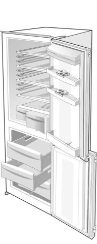 Gorenje HZI2986/01 RKI5294W 101943 Koelkast Scharnier