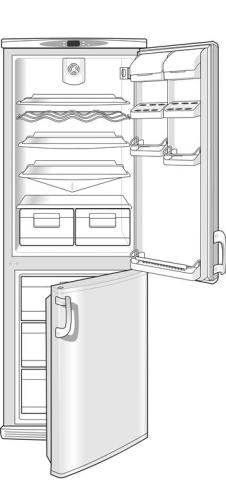 Gorenje HZOS3366/00 RK6337E 163521 Koeling Diepvriesdeur