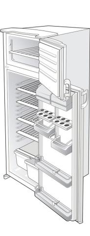 Gorenje HZS2726/01 RF4273W 695759 Diepvriezer onderdelen