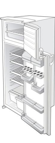 Gorenje HZS2726/01 RF4274W 157999 Koelkast Houder