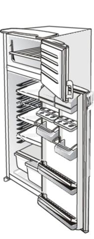 Gorenje HZS2726/02 RF4275E 695864 Diepvriezer onderdelen