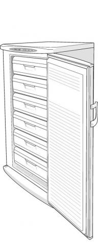 Gorenje ZODS2436/00 F7243W 155767 Koelkast Fitting