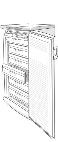 Gorenje ZOS2466/01 F6243W 222582 Koelkast Fitting