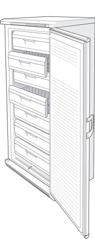 Gorenje ZOS3166/01 F6311W 181338 Vriezer Diepvriesvak