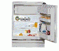 Pelgrim OKG 143 Geïntegreerde onderbouw-koelkast met vriesvak *** Vriezer Diepvriesdeur