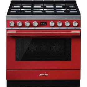 Smeg CPF9GMRNLK Gaskookplaat Oven