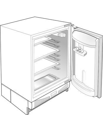 Smeg HPI1566/01 FL144P 374158 Vrieskast Houder