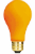 Oranje lamp
